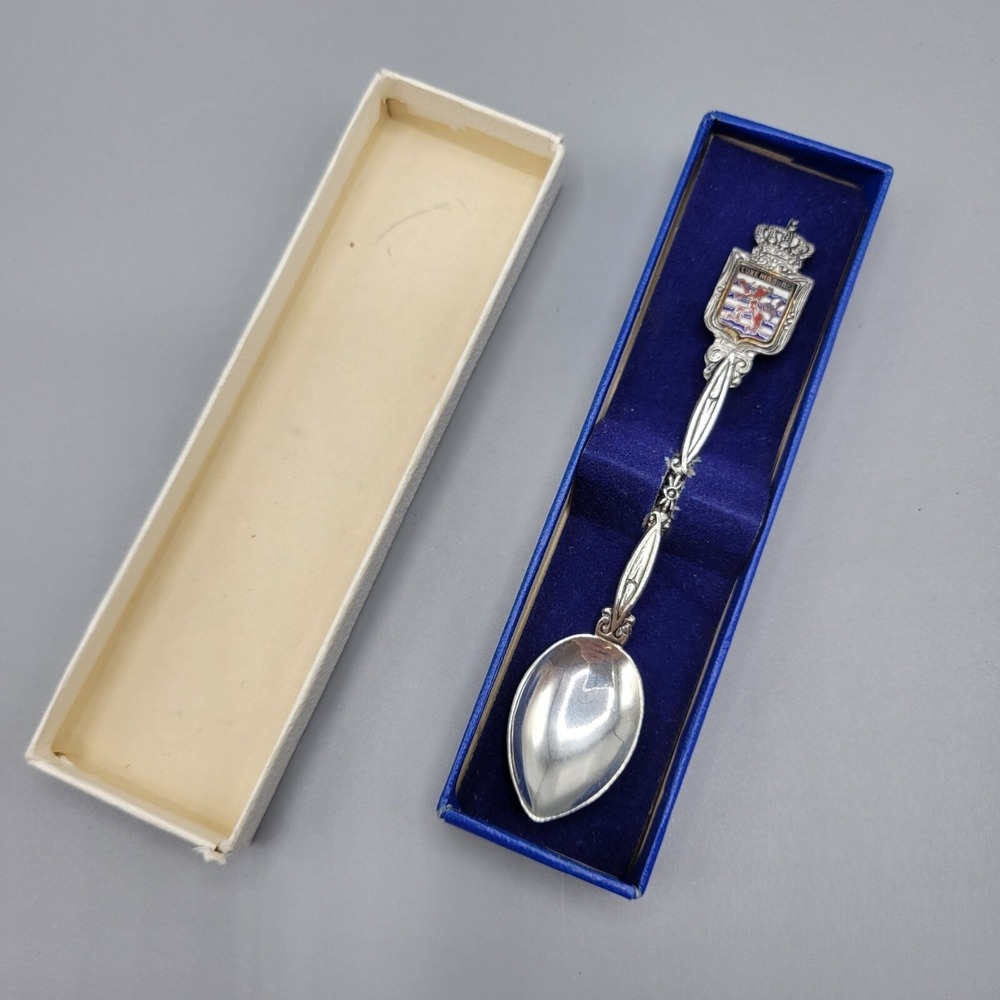 Luxembourg Collectible Souvenir Spoon With Box
